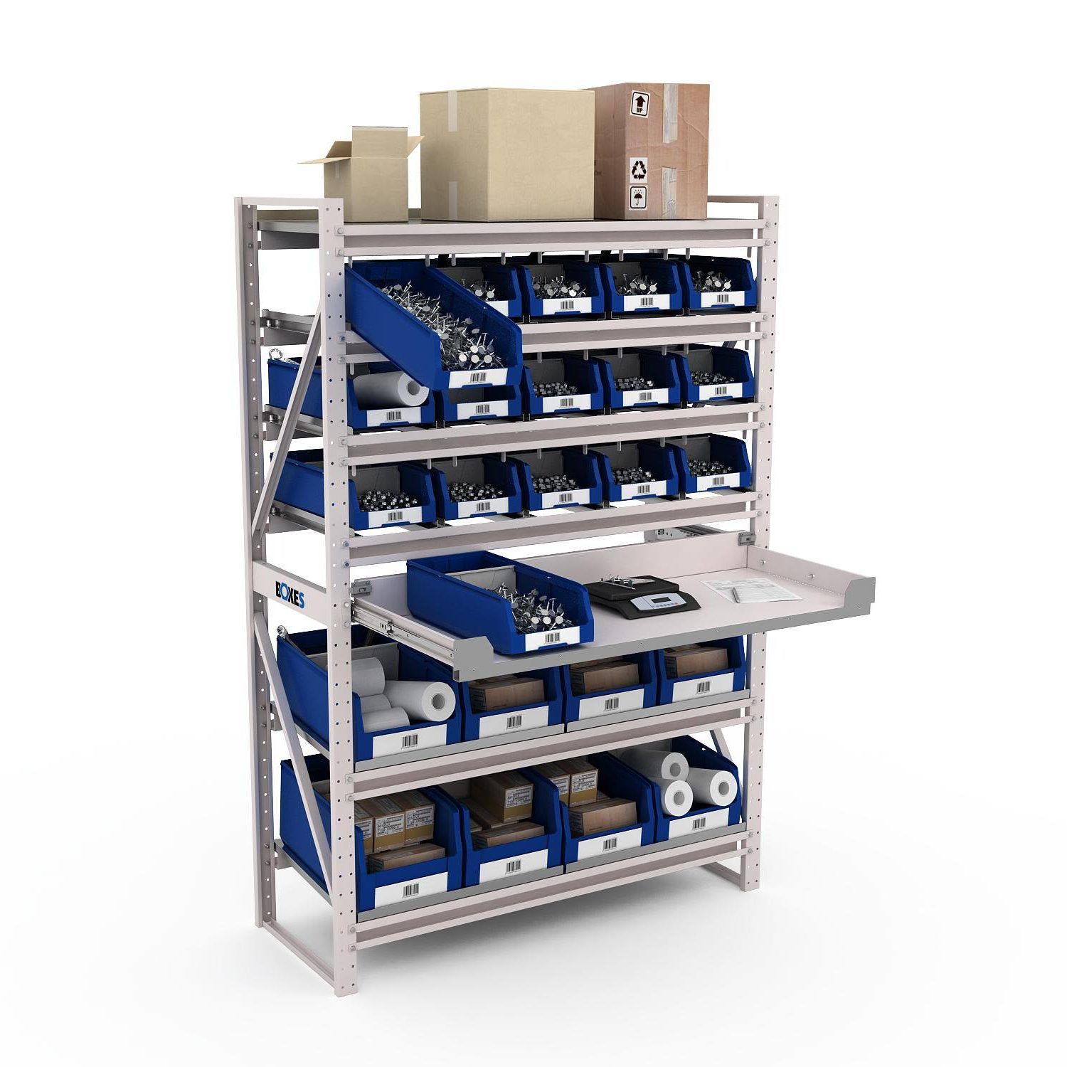 КГ029421 Система хранения BOXES №1-7 2000x1370x530 мм