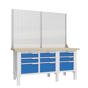 CTR 1802.S333.13-2 Верстак слесарный 2165x1793x743 мм