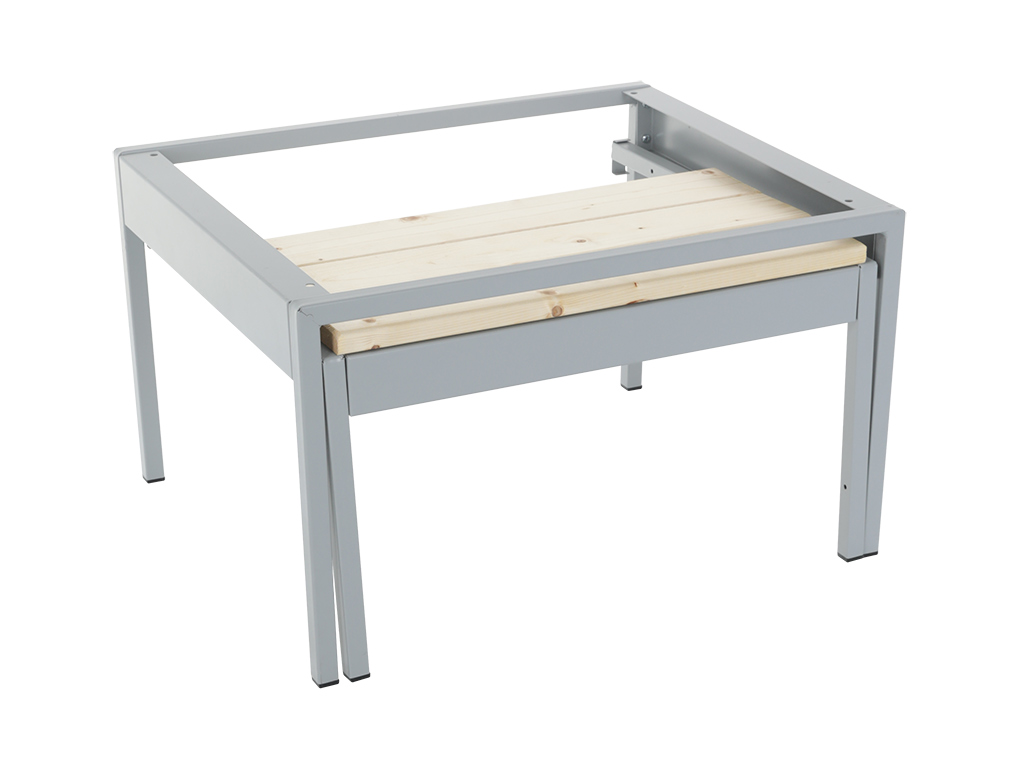 Подставка с выдвижной скамьей LS-21-50 ВСК 360x500x770 мм