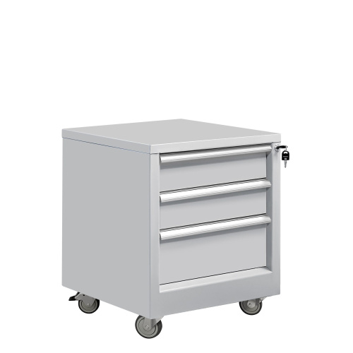 ТП-3 Тумба металлическая подкатная с 3 выдвижными ящиками