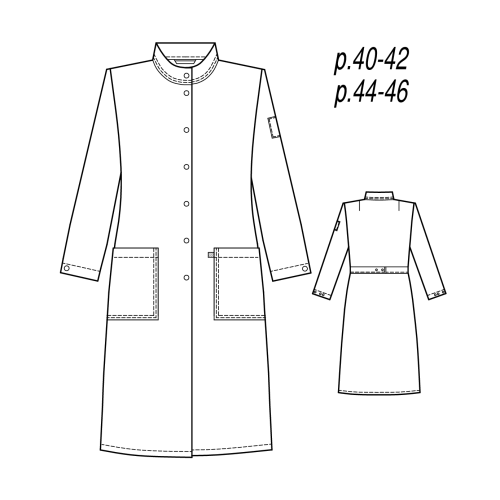 Антистатический халат Б-453