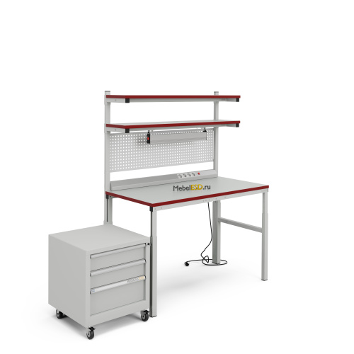 BT-120.70K1 Стол монтажника радиоаппаратуры 1200x700мм комплект 1