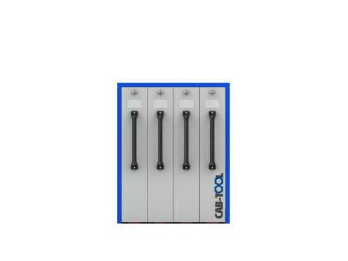 ER-00023542 Шкаф для оснастки драйверный CAB-TOOL 1000x780 M/4S №1