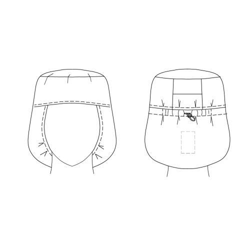 Антистатический Шапочка Б-313