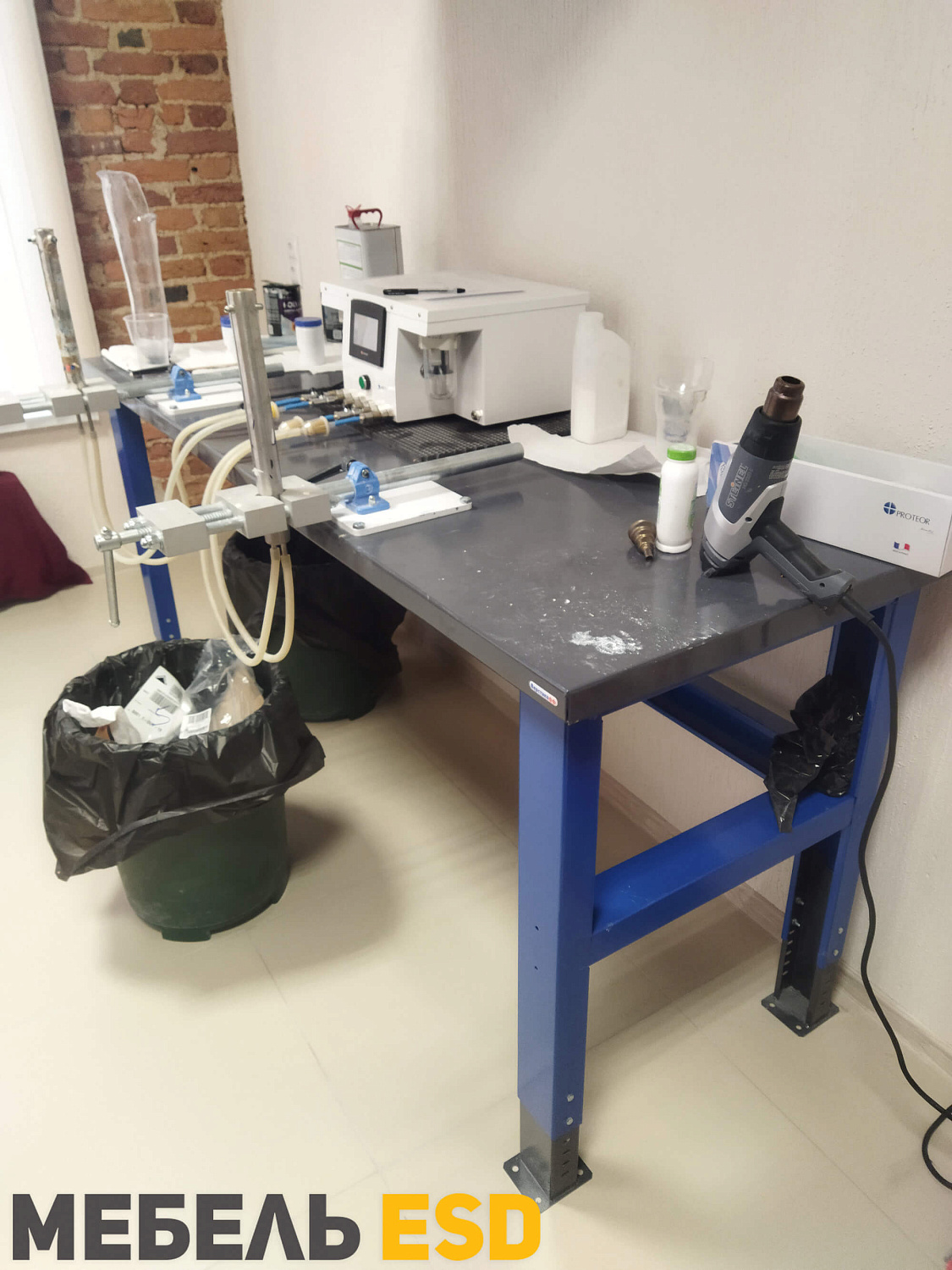 PLC 15.0 Стол металлический промышленный 1500х700 мм