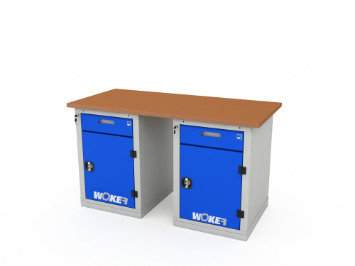 ER-00019940 Верстак двухтумбовый WOKER PRO 2202.1500